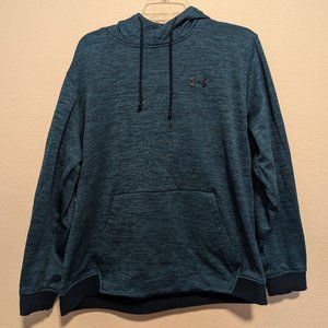 Large Blue Men's Under Armour Sweatshirt Hoodie